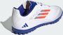 Adidas Perfor ce F50 Club Junior voetbalschoenen wit rood kobaltblauw Imitatieleer 36 2 3 - Thumbnail 15