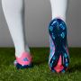 Adidas F50+ Gras Voetbalschoenen (FG) Blauw Roze Wit - Thumbnail 6