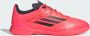 Adidas F50 League Zaalvoetbalschoenen (IN) Kids Felrood Zwart Zilver - Thumbnail 3