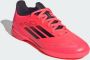 Adidas F50 League Zaalvoetbalschoenen (IN) Kids Felrood Zwart Zilver - Thumbnail 6