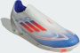 Adidas F50 League Laceless FG Cloud White Solar Red Lucid Blue- Cloud White Solar Red Lucid Blue - Thumbnail 21