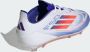 Adidas F50 Pro FG Junior Cloud White Solar Red Lucid Blue- Cloud White Solar Red Lucid Blue - Thumbnail 7