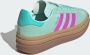 Adidas Originals Gazelle Bold Junior Clear Mint Flash Pink Mint Rush- Clear Mint Flash Pink Mint Rush - Thumbnail 19