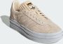 Adidas Beige Gazelle Bold Sneakers Beige Dames - Thumbnail 19