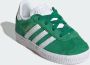 Adidas Originals Gazelle II Baby's Green Cloud White Gold Metallic Kind Green Cloud White Gold Metallic - Thumbnail 11