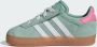 Adidas Originals Gazelle II Baby's Hazy Green Cloud White Bliss Pink Kind Hazy Green Cloud White Bliss Pink - Thumbnail 11