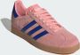 Adidas Originals Gazelle sneakers oudroze donkerblauw gum - Thumbnail 45