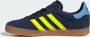 Adidas Originals Gazelle Junior Night Indigo Solar Yellow Light Blue Night Indigo Solar Yellow Light Blue - Thumbnail 16