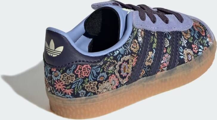 Adidas Gazelle x Liberty London Comfort Closure Schoenen met Elastische Veters Kids