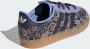 Adidas Gazelle x Liberty London Comfort Closure Schoenen met Elastische Veters Kids - Thumbnail 7