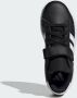 Adidas Sportswear Grand Court 2.0 EL sneakers zwart wit Imitatieleer 33 - Thumbnail 10