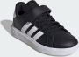 Adidas Sportswear Grand Court 2.0 EL sneakers zwart wit Imitatieleer 33 - Thumbnail 12