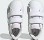 Adidas Sportswear Grand Court 2.0 CF sneakers wit lichtblauw Imitatieleer 26 - Thumbnail 3