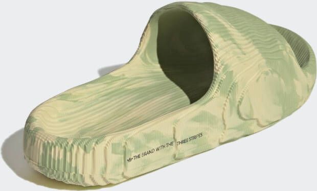 Adidas Adilette 22 'Magic Lime & St Desert Sand' Badslipper GY1597 - Foto 9