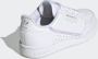 Adidas Originals Continental 80 C leren sneakers wit zilver - Thumbnail 8