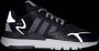 Adidas Originals Nite Jogger Boost Heren Sneakers Sport Casual Schoenen Zwart FW2055 - Thumbnail 11