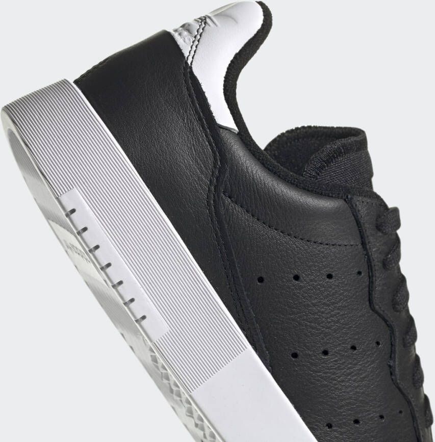 Adidas Originals Supercourt Heren Sneakers Schoenen Leer Zwart EH1690 - Foto 6