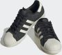 Adidas Core Black Lage Sneaker met Leren Bovenwerk Black Heren - Thumbnail 11