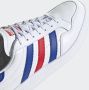 Adidas Originals Team Court sneakers wit kobaltblauw rood - Thumbnail 7