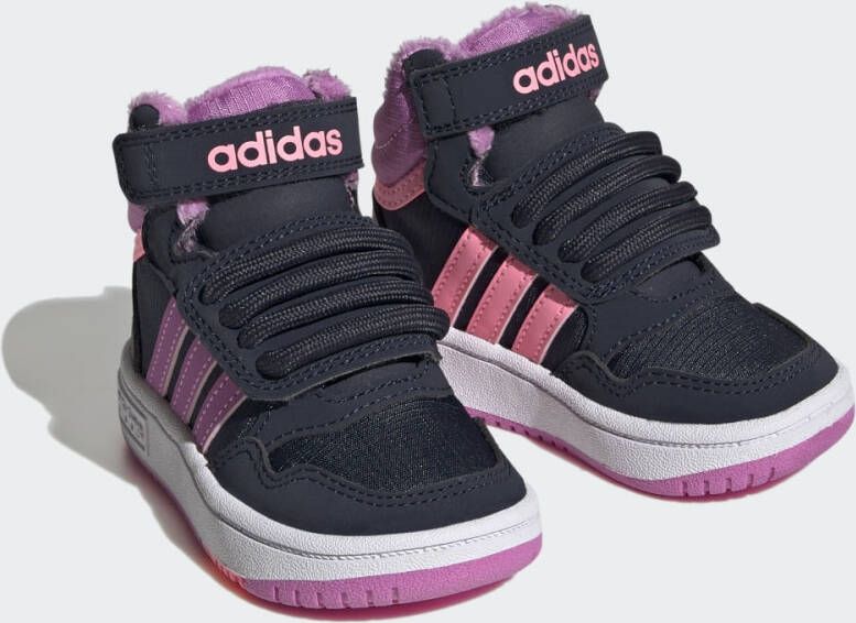 Adidas Performance Hoops Mid Lifestyle Basketbal Strap Schoenen