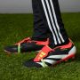 Adidas Predator Elite FT Gras Voetbalschoenen (FG) Zwart Wit Felrood - Thumbnail 4