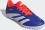 Adidas Predator Club Turf Voetbalschoenen Lucid Blue Cloud White Solar Red- Lucid Blue Cloud White Solar Red - Thumbnail 25