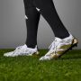 Adidas Predator Elite Gras Voetbalschoenen (FG) Wit Grijs Zwart Goud - Thumbnail 3