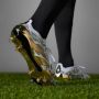 Adidas Predator Elite Gras Voetbalschoenen (FG) Wit Grijs Zwart Goud - Thumbnail 6