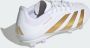 Adidas Predator Elite Gras Voetbalschoenen (FG) Kids Wit Goud - Thumbnail 7