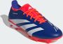 Adidas Perfor ce Predator Sr. voetbalschoenen blauw wit rood - Thumbnail 21