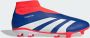 Adidas Predator League Laceless FG Lucid Blue Cloud White Solar Red- Lucid Blue Cloud White Solar Red - Thumbnail 18