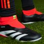 Adidas Predator League Laceless FG Core Black Cloud White Solar Red- Heren Core Black Cloud White Solar Red - Thumbnail 11