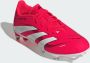 Adidas Perfor ce Predator League Soft Ground Voetbalschoenen Kids Kinderen Rood - Thumbnail 6