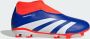 Adidas Predator League Laceless FG Junior Lucid Blue Cloud White Solar Red- Lucid Blue Cloud White Solar Red - Thumbnail 11