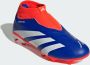 Adidas Predator League Laceless FG Junior Lucid Blue Cloud White Solar Red- Lucid Blue Cloud White Solar Red - Thumbnail 14