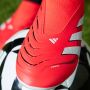 Adidas Perfor ce Predator League Veterloze Firm Multi-Ground Voetbalschoenen Unisex Rood - Thumbnail 6