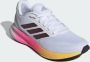 Adidas Performance RunFalcon 5 hardloopschoenen wit geel roze - Thumbnail 7