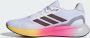 Adidas Performance RunFalcon 5 hardloopschoenen wit geel roze - Thumbnail 9