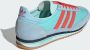 Adidas Originals SL 72 Dames Semi Flash Aqua Bright Red Clear Sky- Dames Semi Flash Aqua Bright Red Clear Sky - Thumbnail 12