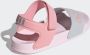 Adidas Adilette Sandalen Kinderen Clear Pink Super Pop Silver Metallic Kind - Thumbnail 9