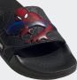 Adidas Kids adidas Adilette Spiderman Badslippers Kids Zwart Rood Blauw - Thumbnail 5