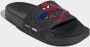 Adidas Kids adidas Adilette Spiderman Badslippers Kids Zwart Rood Blauw - Thumbnail 9