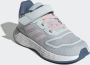 Adidas Duramo 10EL I Running Grijs-Roze Sportschoen - Thumbnail 7