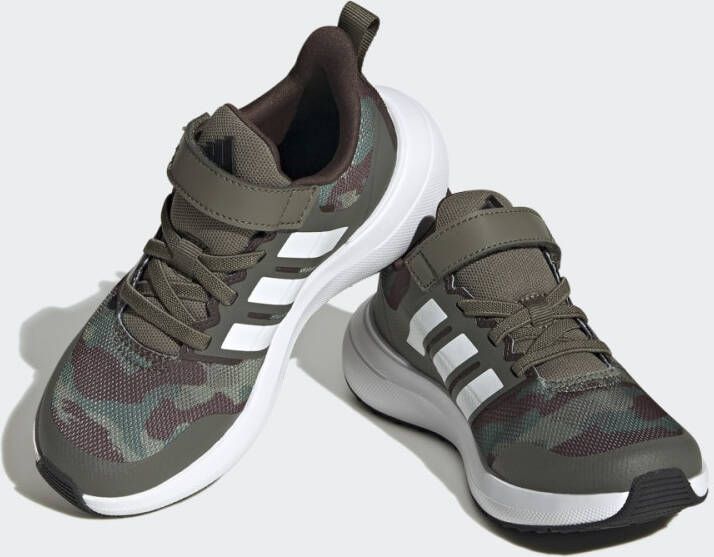 Adidas Sportswear FortaRun 2.0 Cloudfoam Schoenen met Elastische Veters en Klittenband