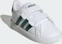 Adidas Sportswear Grand Court 2.0 sneakers wit groen Imitatieleer 25 - Thumbnail 10