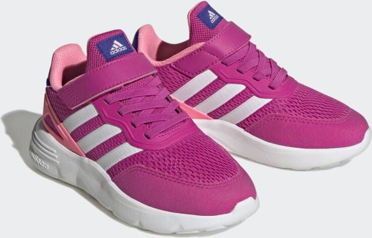 Adidas Sportswear Nebzed Schoenen met Elastische Veters en Klittenband