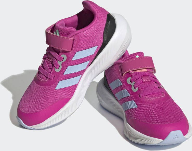 Adidas Sportswear RunFalcon 3.0 Schoenen met Elastische Veters en Klittenband