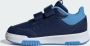 Adidas Sportswear Tensaur sneakers donkerblauw lichtblauw wit Imitatieleer 20 - Thumbnail 16