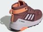 Adidas Terrex Kid's Terrex Trailmaker Mid Rain Ready Multisportschoenen maat 13K bruin purper - Thumbnail 8