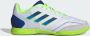 Adidas Top Sala Competition Zaalvoetbalschoenen (IN) Kids Wit Blauw Geel - Thumbnail 3